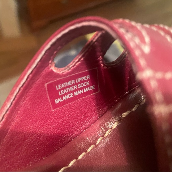 Red slides with wedge heel - Picture 7 of 10